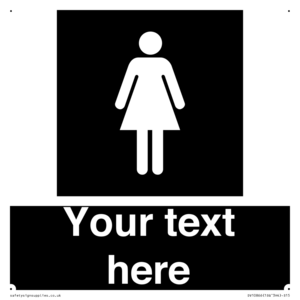 Custom information: black panel female